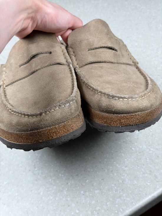 Birkenstock Naples Suede Clog EU 45 - US Men’s 12 Taupe main image 9